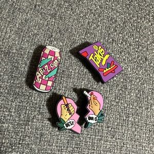 SET OF 4 Jibbitz for Crocs • Bestie Bundle 👯‍♀️